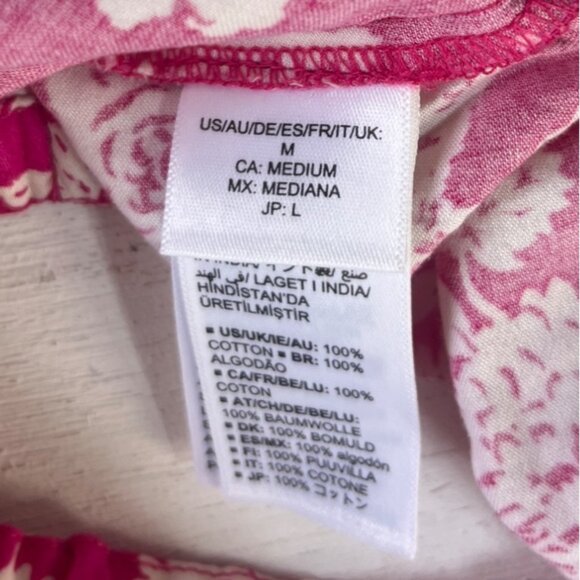 The Drop Anupa Cropped Top Shirt Womens Medium Hot Pink New One Shoulder - Picture 8 of 12